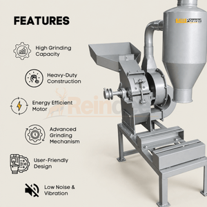 5 hp மிளகாய் அரைக்கும் இயந்திரம் - சிறப்பம்சங்கள் - ரெயின்டீர் மெஷினரி