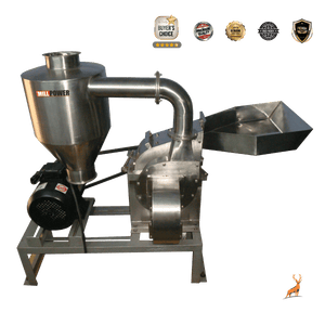 chilli grinding machine - main machine view - reindeer machinery