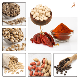 டிரம் ரோஸ்டர் இயந்திரம் - வறுக்கும் பொருட்கள் - ரெயின்டீர் இயந்திரங்கள்