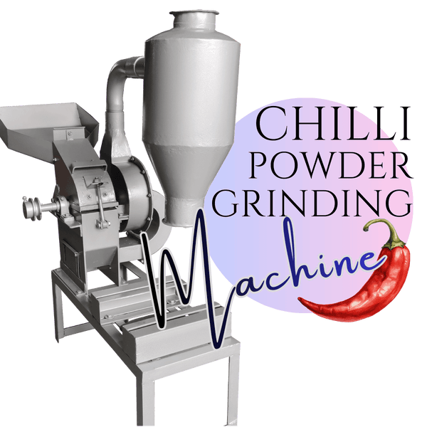 masala grinder machine - back view - reindeer machinery