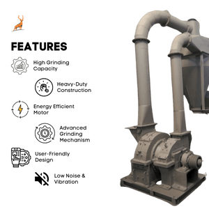 turmeric powder machine - features - reindeer machinery